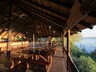 The bar in the main lodge
