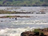 Local resident daring the Zambezi River