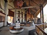 Reception area  at the safari lodge