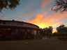 Breathtaking sunset over Hwange Safari Lodge