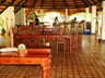 The bar and lounge of the main lodge