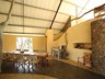 with dining area