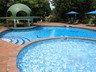 Beautiful sparkling pool