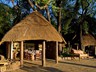 Main lodge's dining and lounge area