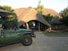 The guest entrance at Victoria Falls River Lodge