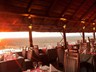 Sunset in the Makuwakuwa Restaurant