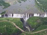 Aerial view of the Victoria Falls