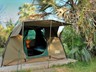 Dome tents with twin bedding