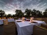 Or dine under the stars