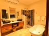 With bath, shower and private toilet
