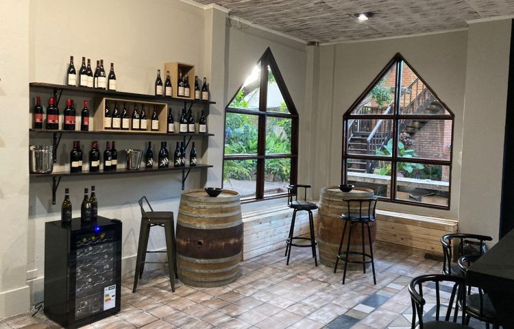 Boutique wine tasting and events at Victoria Falls Wine Experience in Victoria Falls - Elephant's Walk Shopping Mall