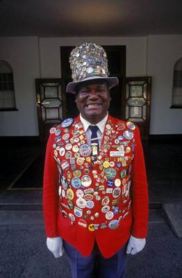 Doorman at Victoria Falls Hotel