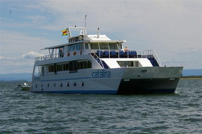 Catalina cruising on lake Kariba