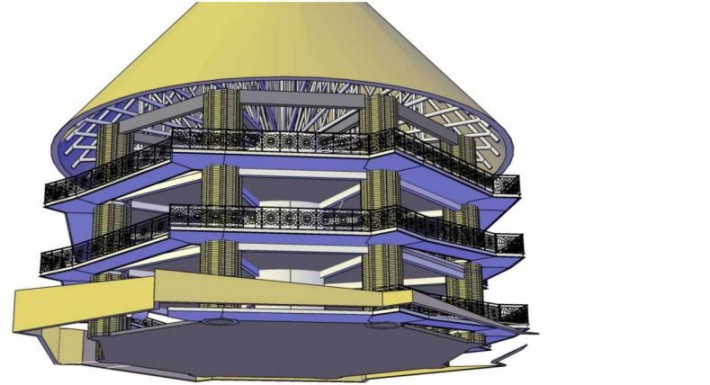 The proposed guest facilities building