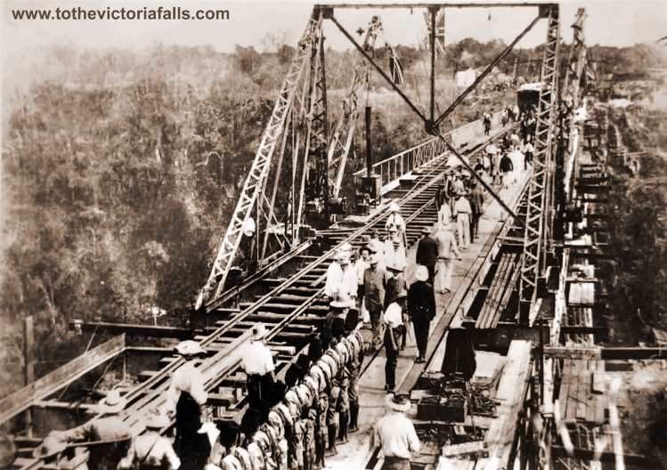 Construction of the Victoria Falls Bridge