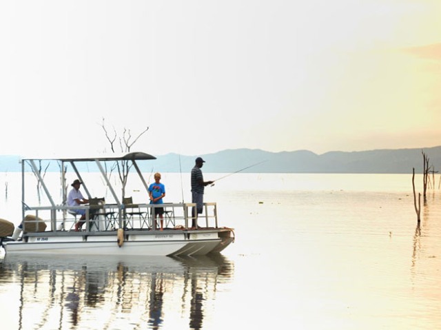 Fishing on Lake Kariba