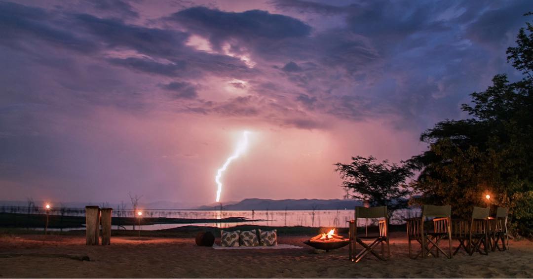 Thunder storms in March