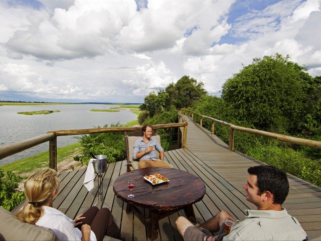 Good times with great views at Chobe Game Lodge in Botswana