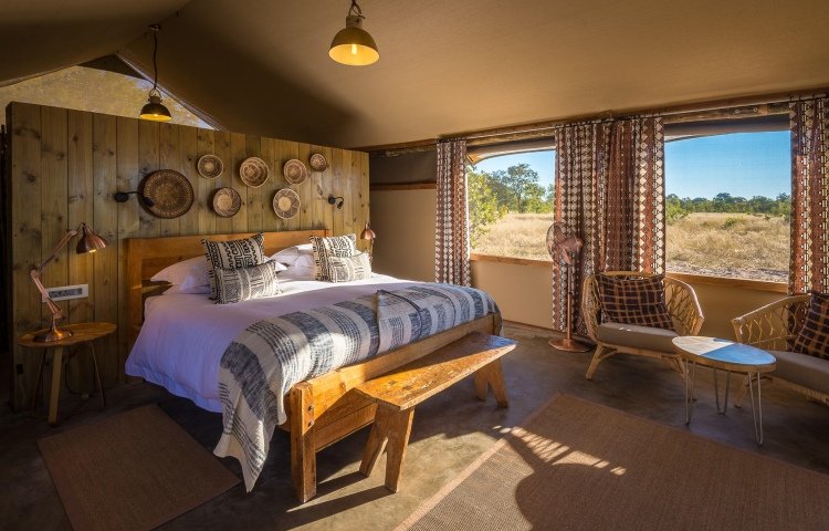 Beautifully rustic guest rooms