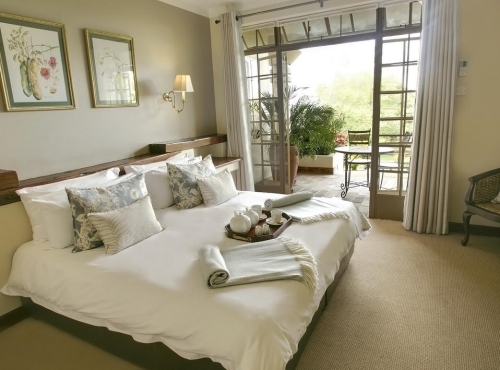 Plush is standard at Ilala Lodge Victoria Falls, Zimbabwe