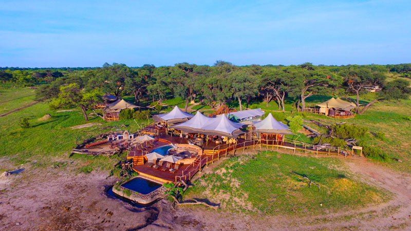 View of Somalisa Camp