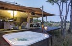 Open air spa
