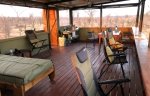 Upper level guest area