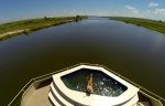 Between the Botswana and Zambian borders