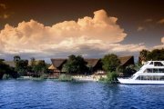 Luxury Zambezi River cruise on the Lady Livingstone