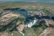 Victoria Falls from the air