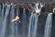 Microlight flight over the Victoria Falls