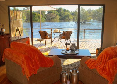 Zambezi Sands room, Victoria Falls