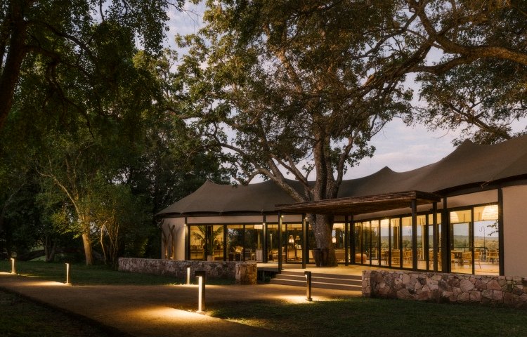 The lodge at Zambezi Sands