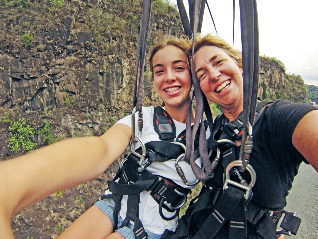 Zipline with a partner